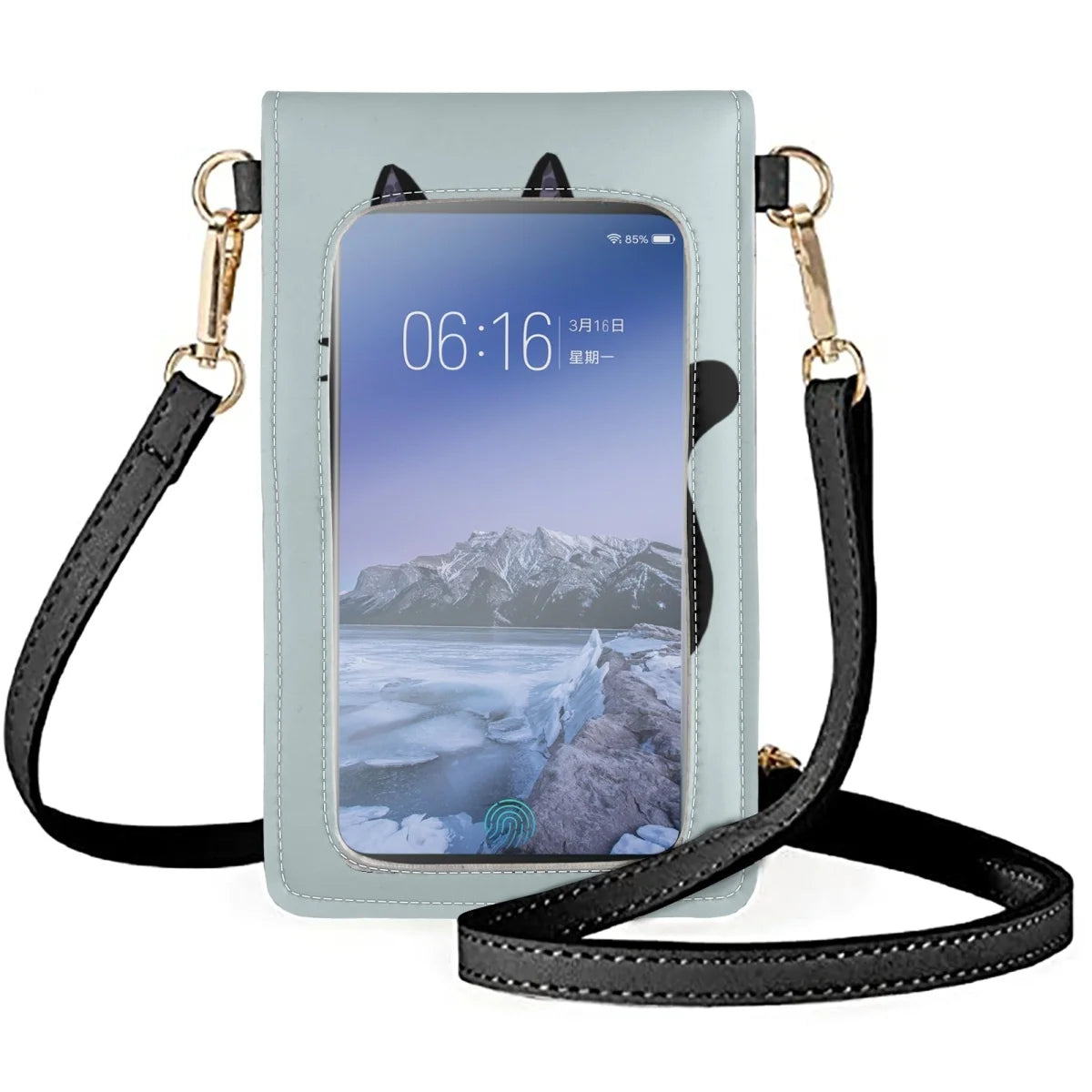 Kikki's Service Mobile Phone Bag Cat Shoulder Bags Crossbody