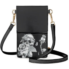 Skull Mobile Phone Bag Shoulder Women's High Street Pouch