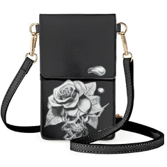 Skull Mobile Phone Bag Shoulder Women's High Street Pouch