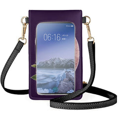 D Phone Bag Lady Rosas Cellphone Shoulder Pouch