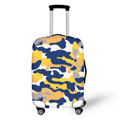 Camouflage Waterproof Luggage Cover with Wheels