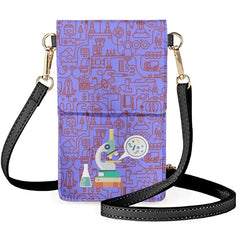 Mobile Phone Bag Animation Microscope Cellphone Bags Durable Wallet