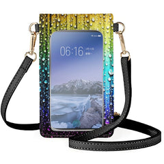 Water Drop Real Sense PU Mobile Phone Protection Cover