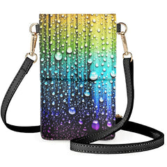 Water Drop Real Sense PU Mobile Phone Protection Cover