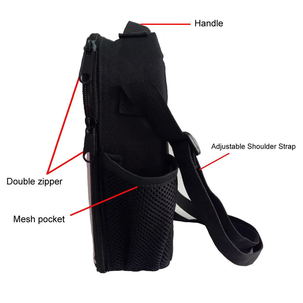 Thermal Food Picnic Lunch Bag Footballs Lunch Box For School Cooler Bag