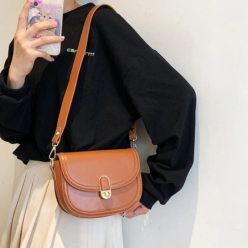 Women's Shoulder Bag Flap PU Leather Messenger Bag WLHB3224