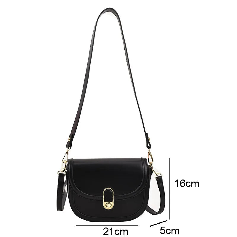 Women's Shoulder Bag Flap PU Leather Messenger Bag WLHB3224
