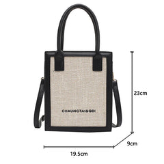 Women's Small Square Crossbody Bag PU Leather Shoulder Handbag