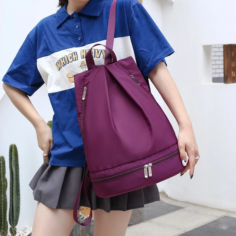 Oxford Backpack Women Waterproof Travel Bag Large Capacity WLHB2555