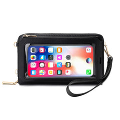 Cellphone Shoulder Bag Women Wallet PU Leather Crossbody Bag