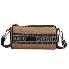 Summer Straw Small Mini Shoulder Bag For Girl