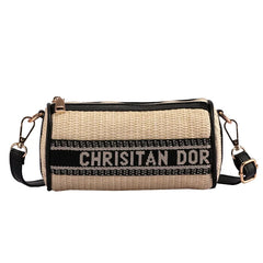 Summer Straw Small Mini Shoulder Bag For Girl