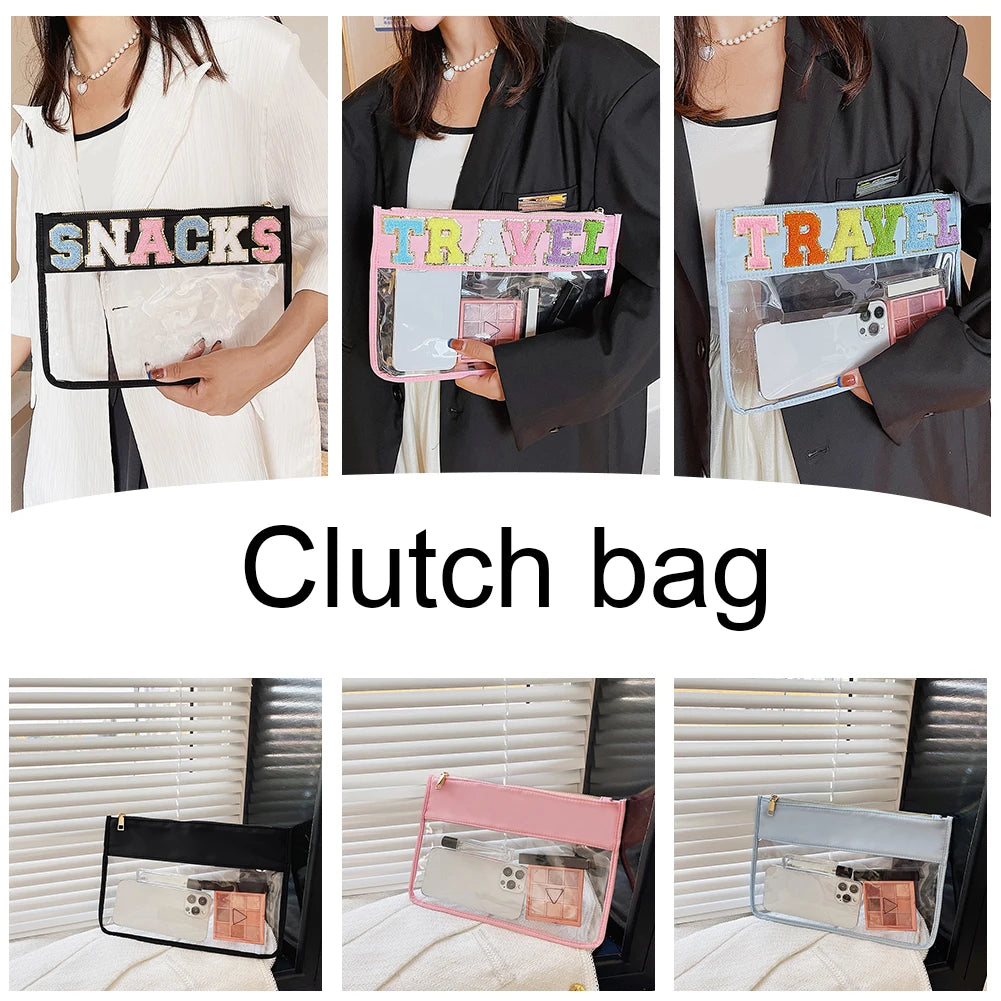 Clear PVC Cosmetic Bag Travel Make up Bag