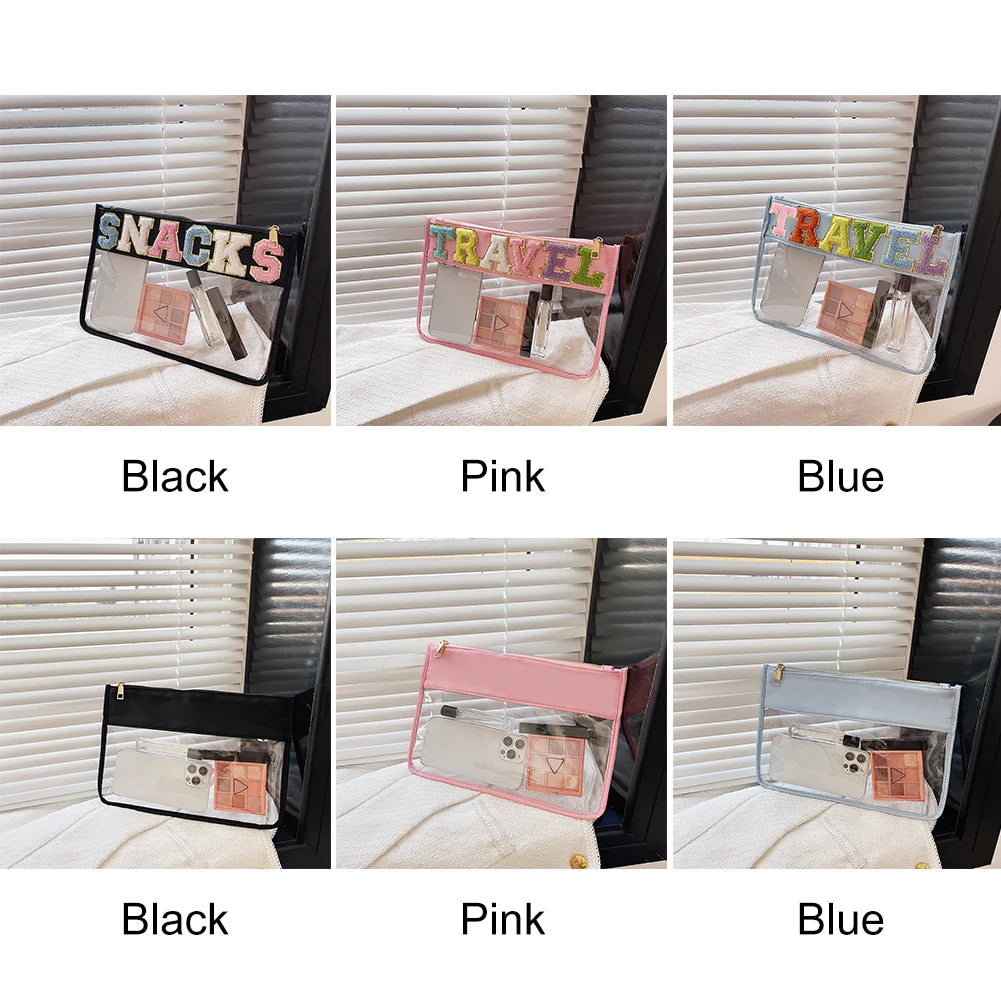 Clear PVC Cosmetic Bag Travel Make up Bag