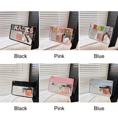 Clear PVC Cosmetic Bag Travel Make up Bag