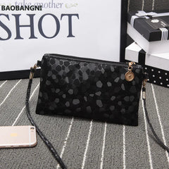 Laser Pu Crossbody Shoulder Bag for Women Golden Silver Clutch Zip Bag