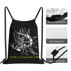 3D Printing Cycling Drawstring Bag Mountainbike Biker Gym Bag