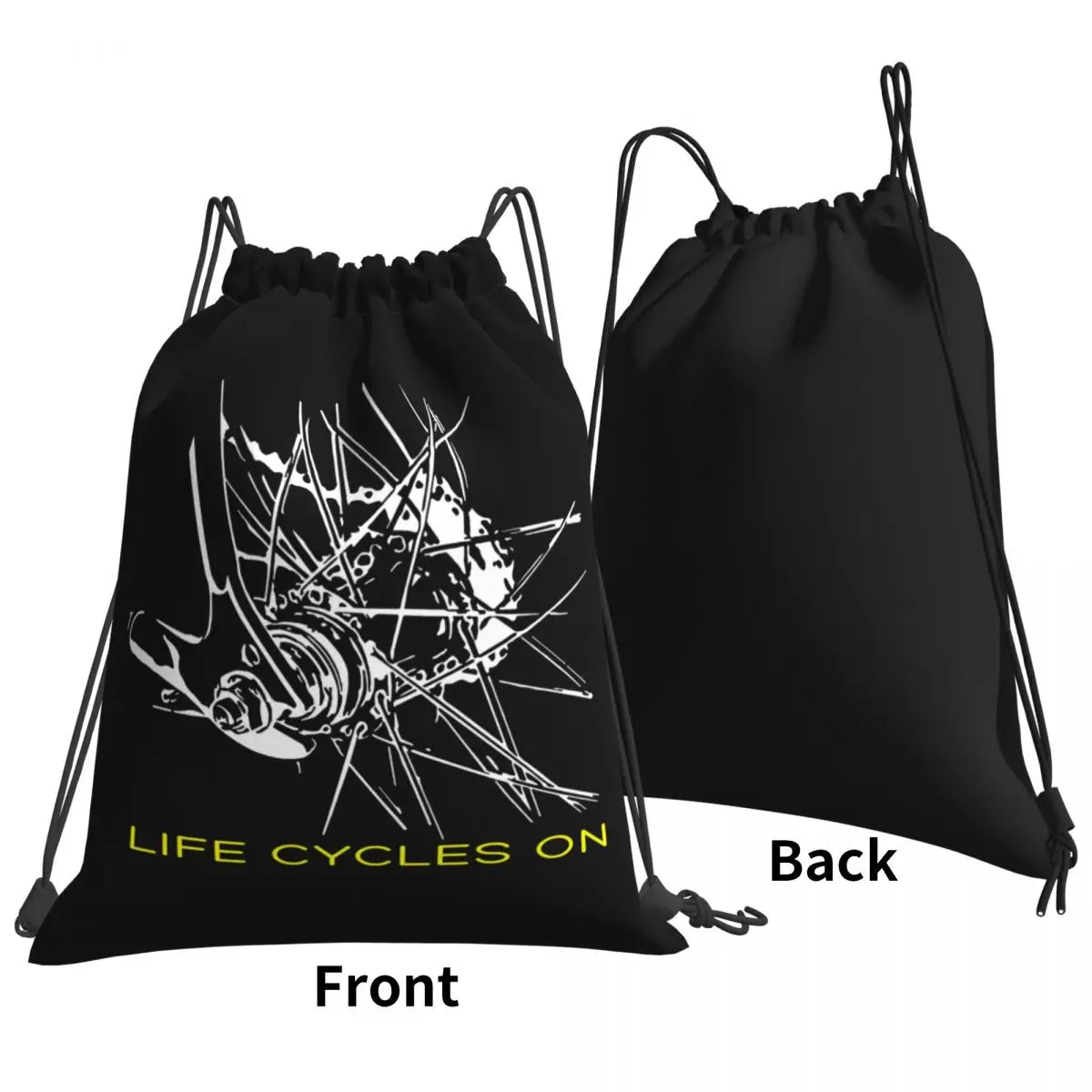 3D Printing Cycling Drawstring Bag Mountainbike Biker Gym Bag