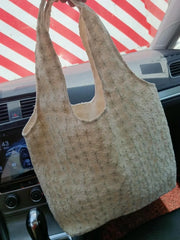 Fairy Canvas Floral Shoulder Bags Women Large Capacity Shopping Totes