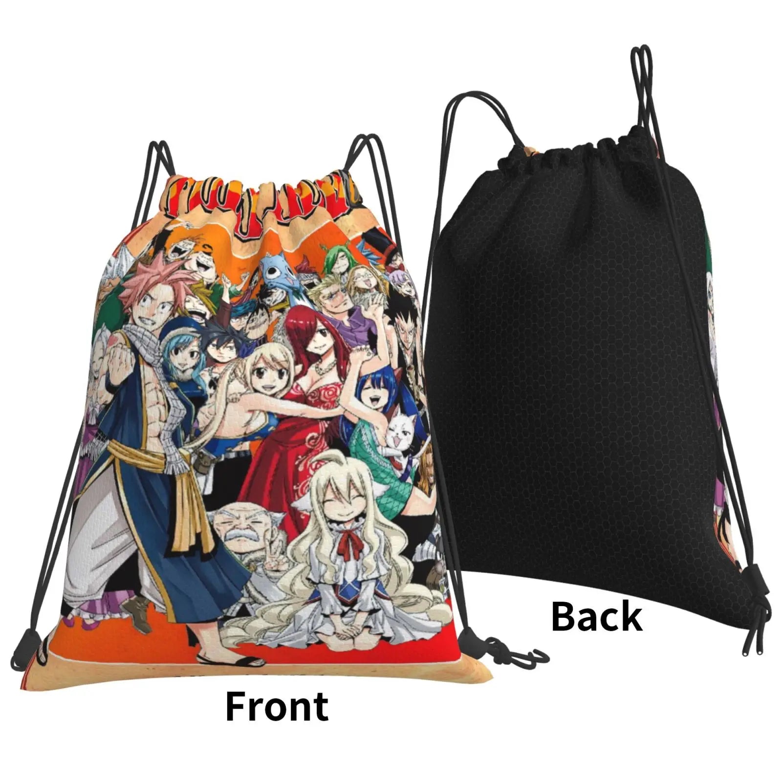 Fairy Tail Backpacks Bags Shoe Bag Pouches Packing Bags Bag Anime Bag