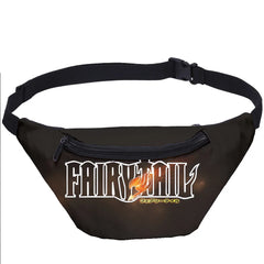 Fairy Tail Fanny Pack Waist Bag Bum Bag Running Belt Lumbar Pack