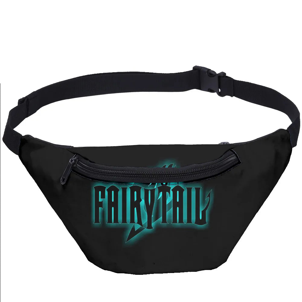 Fairy Tail Fanny Pack Waist Bag Bum Bag Running Belt Lumbar Pack