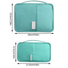Family Travel Wallet Passport Holder Waterproof Document Bag
