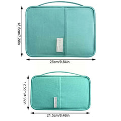 Family Travel Wallet Passport Holder Waterproof Document Organizer