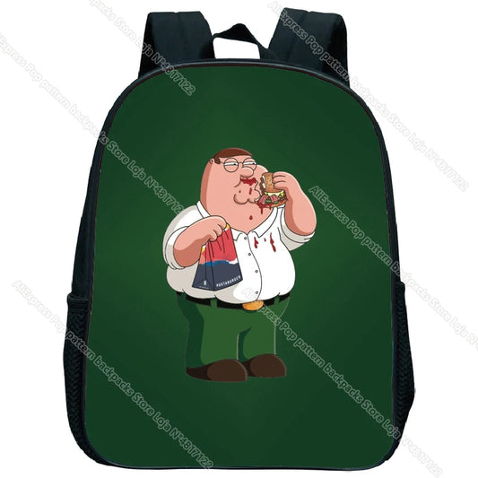 Family Guy Backpack Kids Peter Bag Kindergarten Backpacks Boys Girls Rucksack