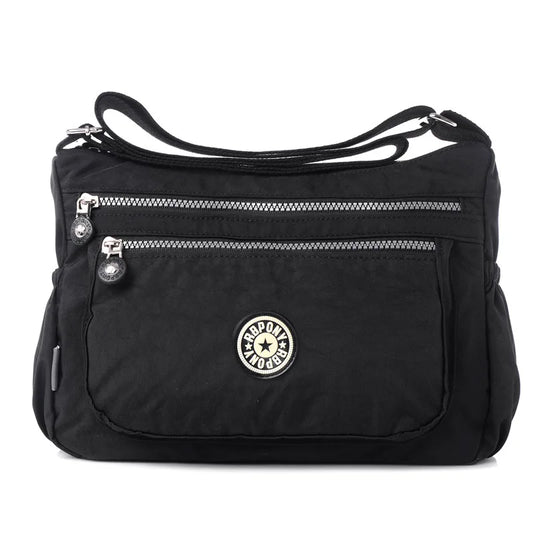 Famous Ladies Oxford Shoulder Bag Waterproof Nylon Crossbody Bag