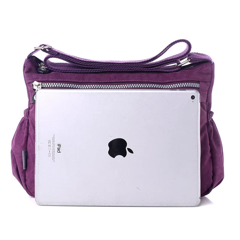 Famous Ladies Oxford Shoulder Bag Waterproof Nylon Crossbody Bag