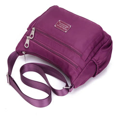 Famous Ladies Oxford Shoulder Bag Women Messenger Waterproof Crossbody Nylon Bag