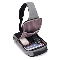 Famous Men Women Single Strap Chest Bag Shoulder Messenger Cross Body Bags
