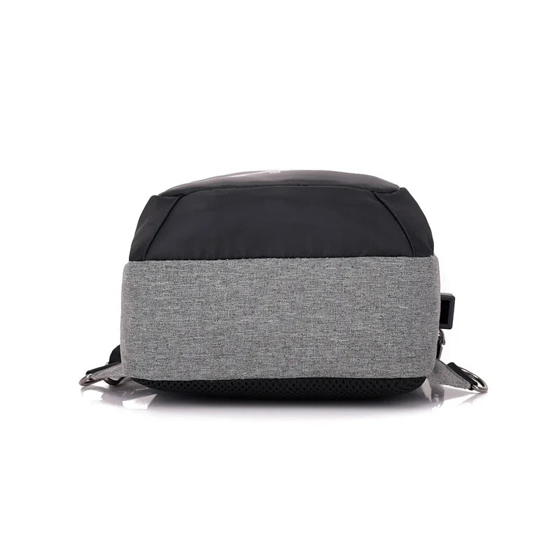 Famous Men Women Single Strap Chest Bag Shoulder Messenger Cross Body Bags