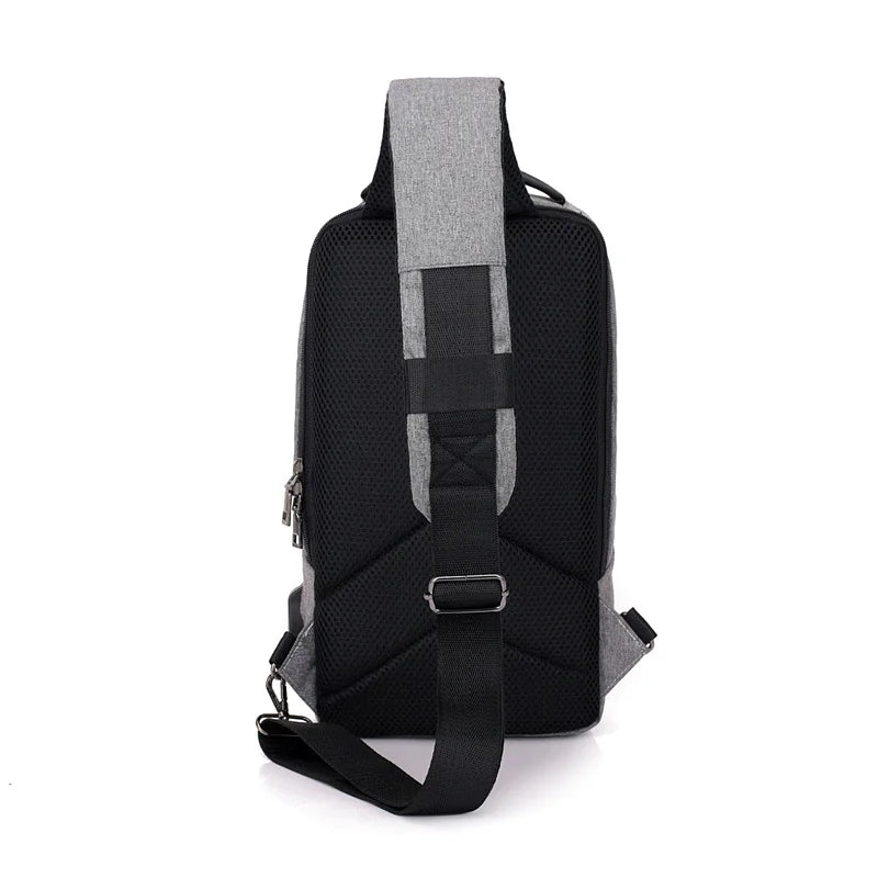 Famous Men Women Single Strap Chest Bag Shoulder Messenger Cross Body Bags
