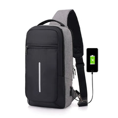 Famous Men Women Single Strap Chest Bag Shoulder Messenger Cross Body Bags