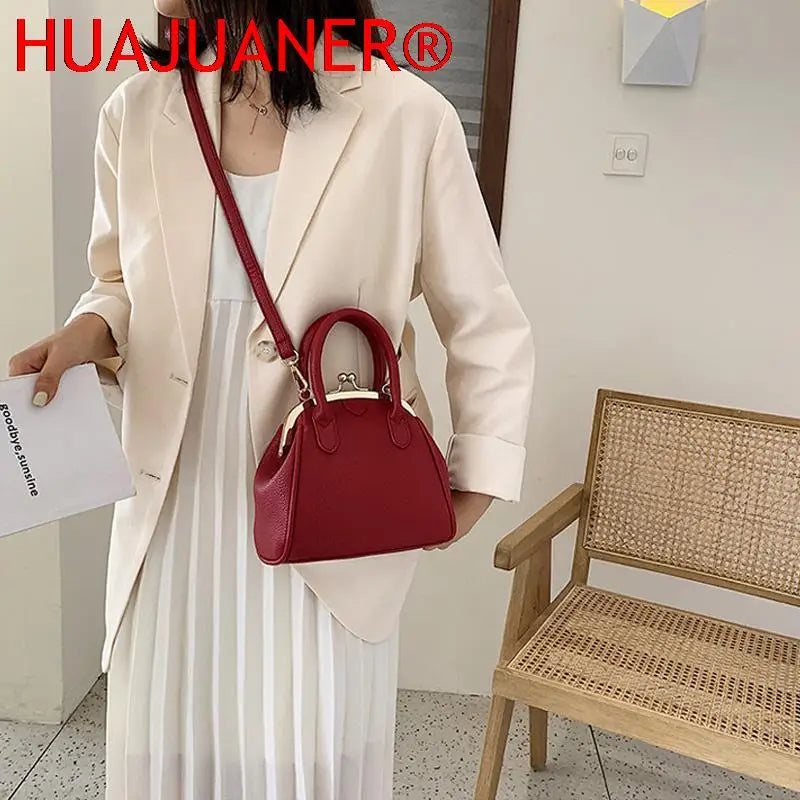 Famous Women Shoulder Bags PU Leather Tote Handbags Messenger Crossbody Bags