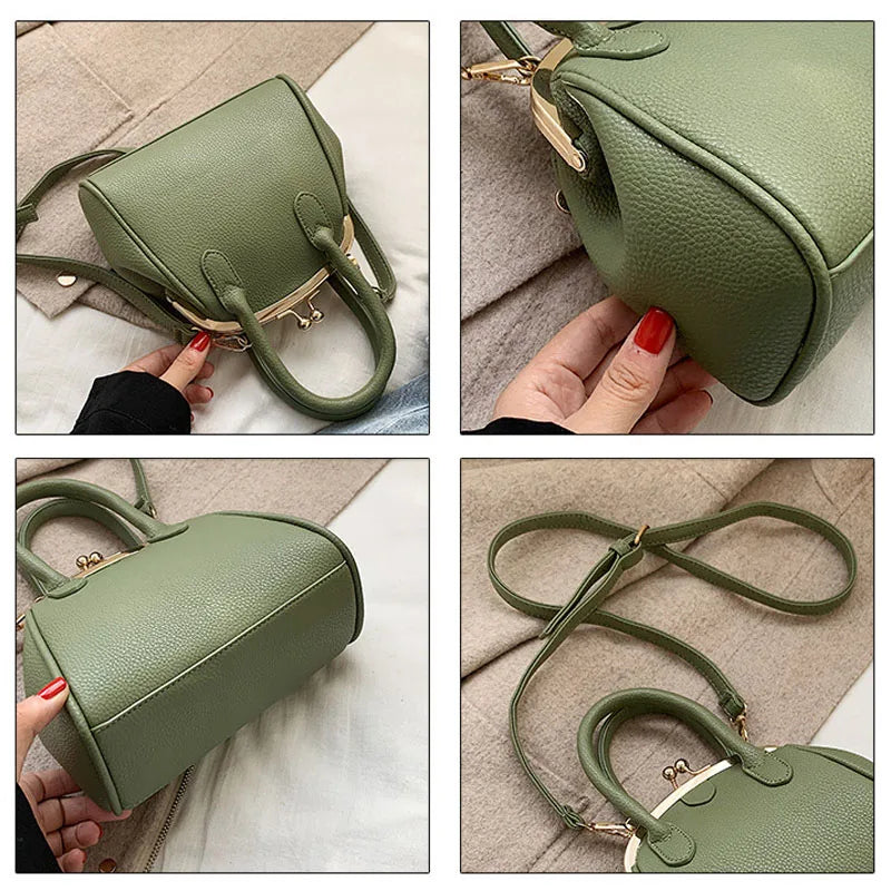Women's PU Leather Shoulder Bag Messenger Crossbody Bags