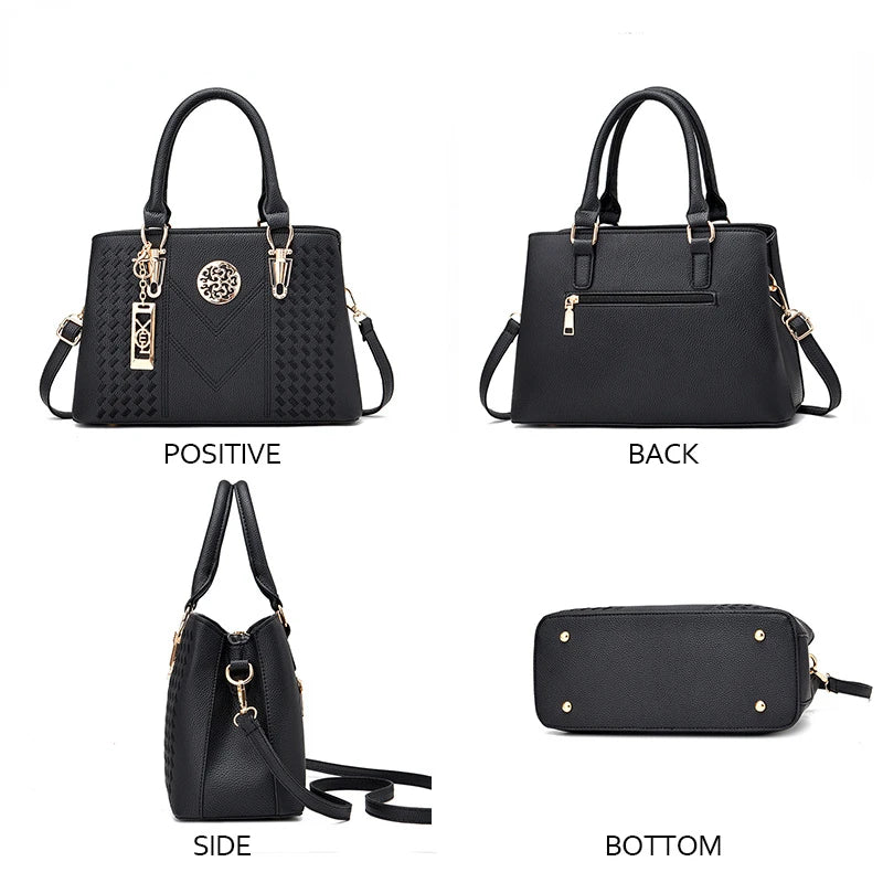 Women Leather Handbags Ladies Hand Bags Purse Shoulder Bags