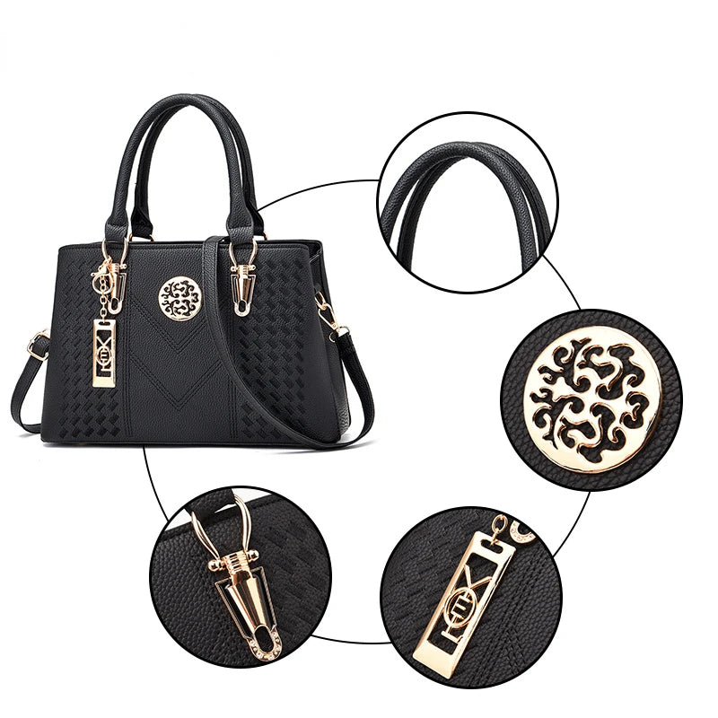 Women Leather Handbags Ladies Hand Bags Purse Shoulder Bags