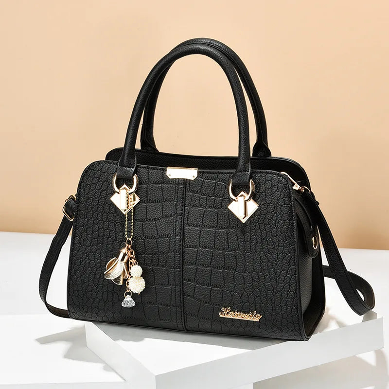 Women Leather Handbags Purse Shoulder Bags