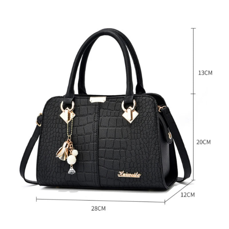 Women Leather Handbags Purse Shoulder Bags