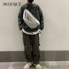 Fanny Chest Pack Solid Hip Hop Crossbody Shoulder Bag Multifunction