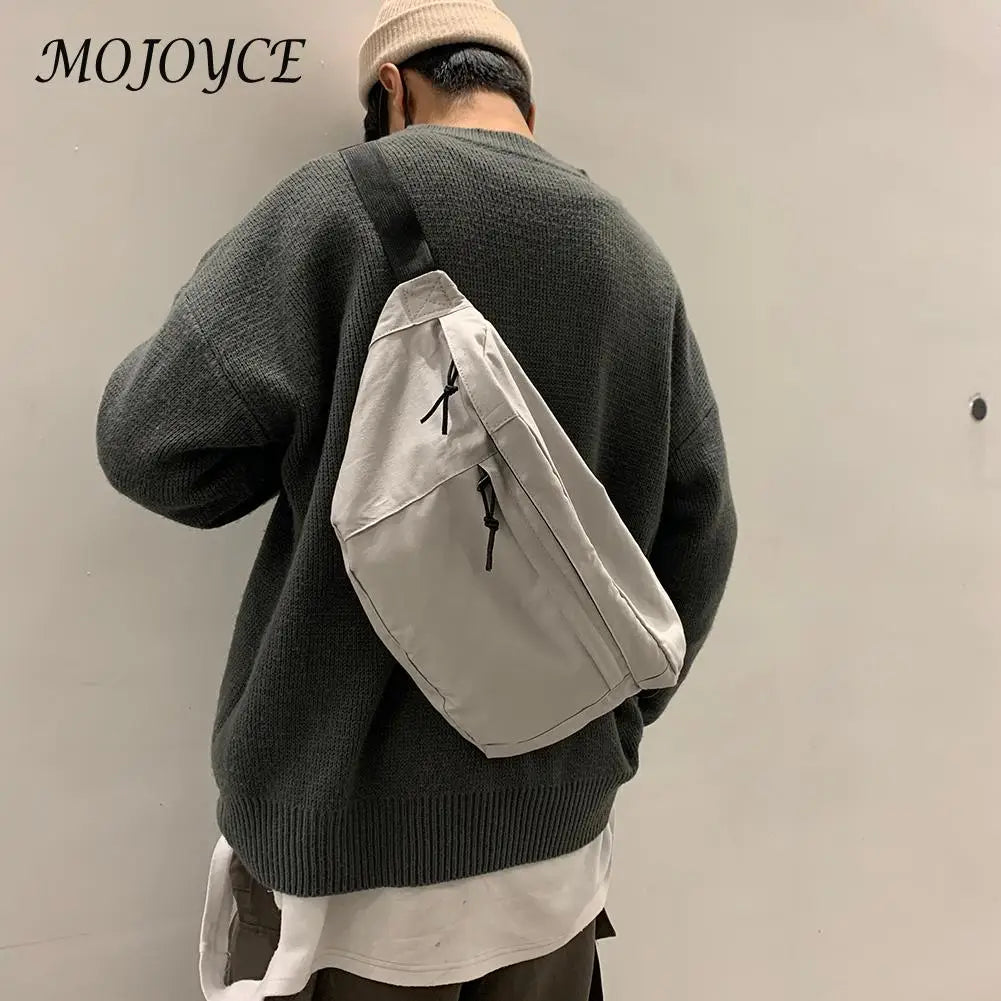 Fanny Chest Pack Solid Hip Hop Crossbody Shoulder Bag Multifunction