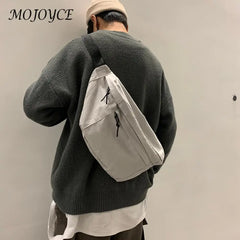 Fanny Chest Pack Solid Hip Hop Crossbody Shoulder Bag Multifunction