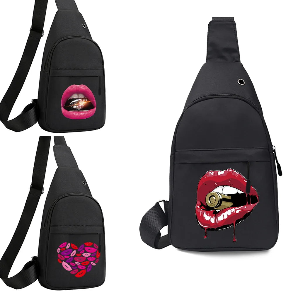 Fanny Chest Pack Waist Bags Crossbody Chest Unisex Bum Bag Travel Belt Bag