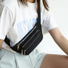 Women Fanny Pack Banana Waist Pouch Sling Chest Daypack