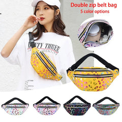 Colorful Girls Fanny Pack Waist Bag - Cartoon Belt Bag