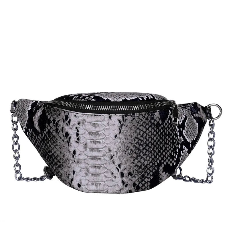 Leopard Crossbody Chest Pack Women Waist Bag