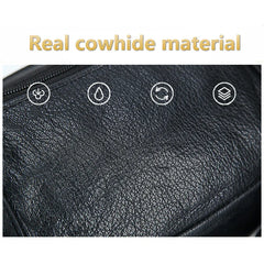 Leather Mens Fanny Pack Waist Bag Waist Purse Banana Bag Belt Pack Leg